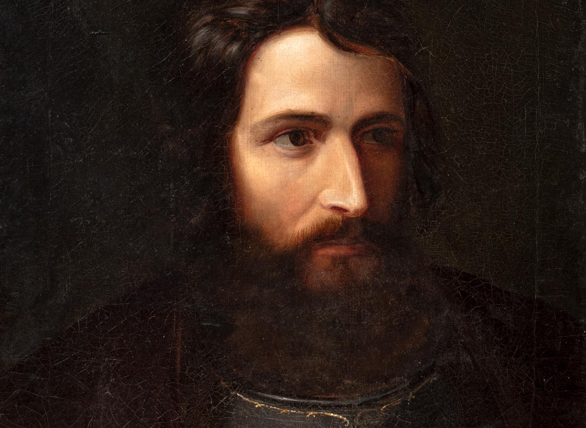 Edward Of Woodtsock (1330-1376), The Black Prince 19th Century  Pre-Raphaelite For Sale 3