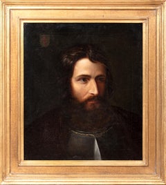 Edward Of Woodtsock (1330-1376), The Black Prince 19th Century  Pre-Raphaelite
