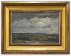 Edward Stamp (b.1839) - 1981 Oil, View of Fylingdales Moor