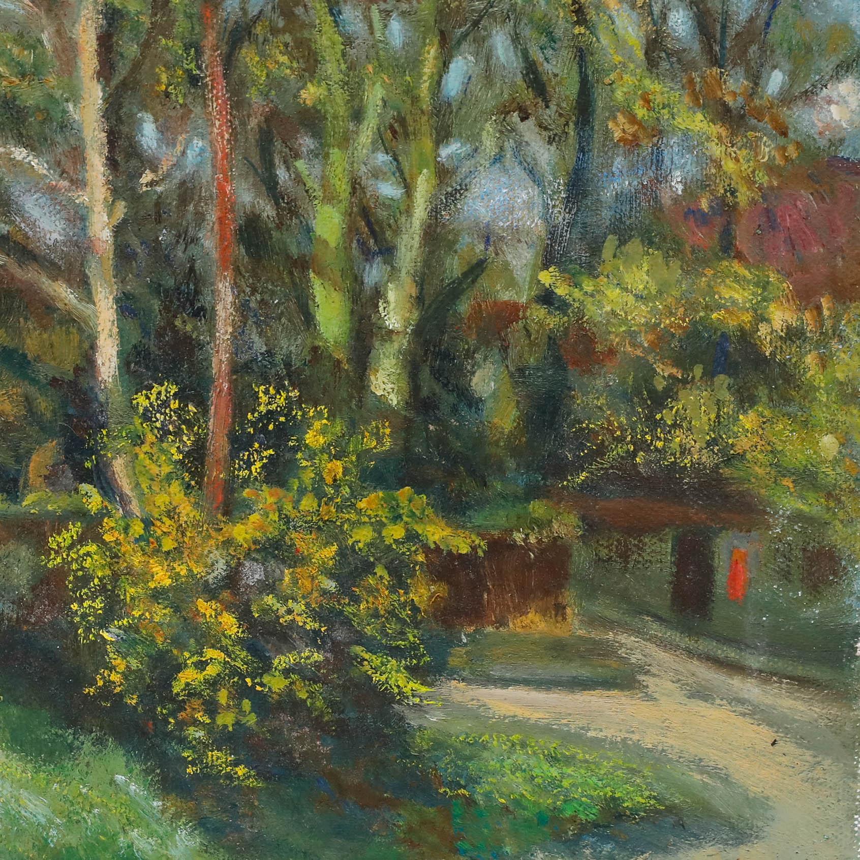 Elaine Blamey - 20. Jahrhundert Öl, Herbstzeit im Angebot 1