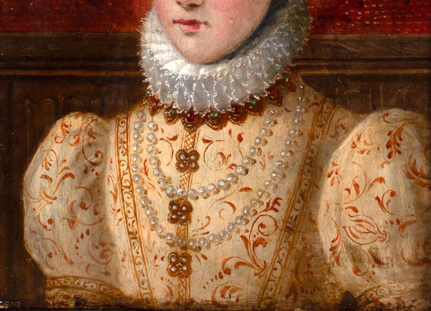 Elisabeth Of Austria, Queen Of France (1554-1592), 16th Century  Francois Clouet en vente 6