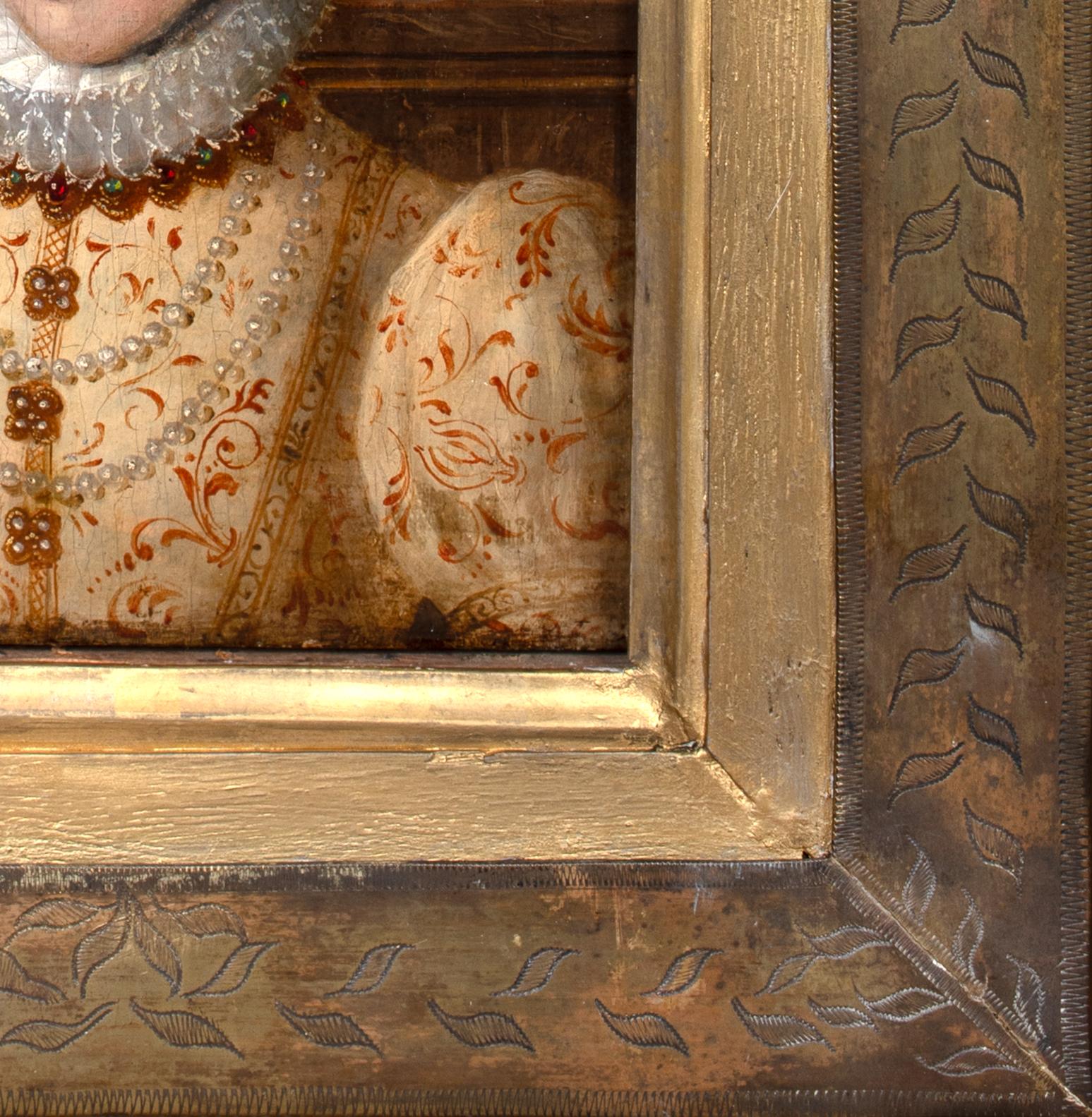 Elisabeth Of Austria, Queen Of France (1554-1592), 16th Century

School of Francois Clouet (1510-1572)

16th Century French Courts Portrait of Elisabeth Of Austria, Queen of France, oil on panel. Excellent quality and condition early portrait of the