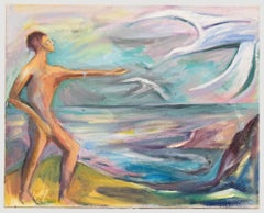 Elizabeth Duncan Meyer (née en 1942) - Huile du 20e siècle, Out to Sea