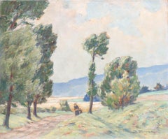 Emil Block (1884-1969) - Early 20th Century Oil, Late Summer's Day