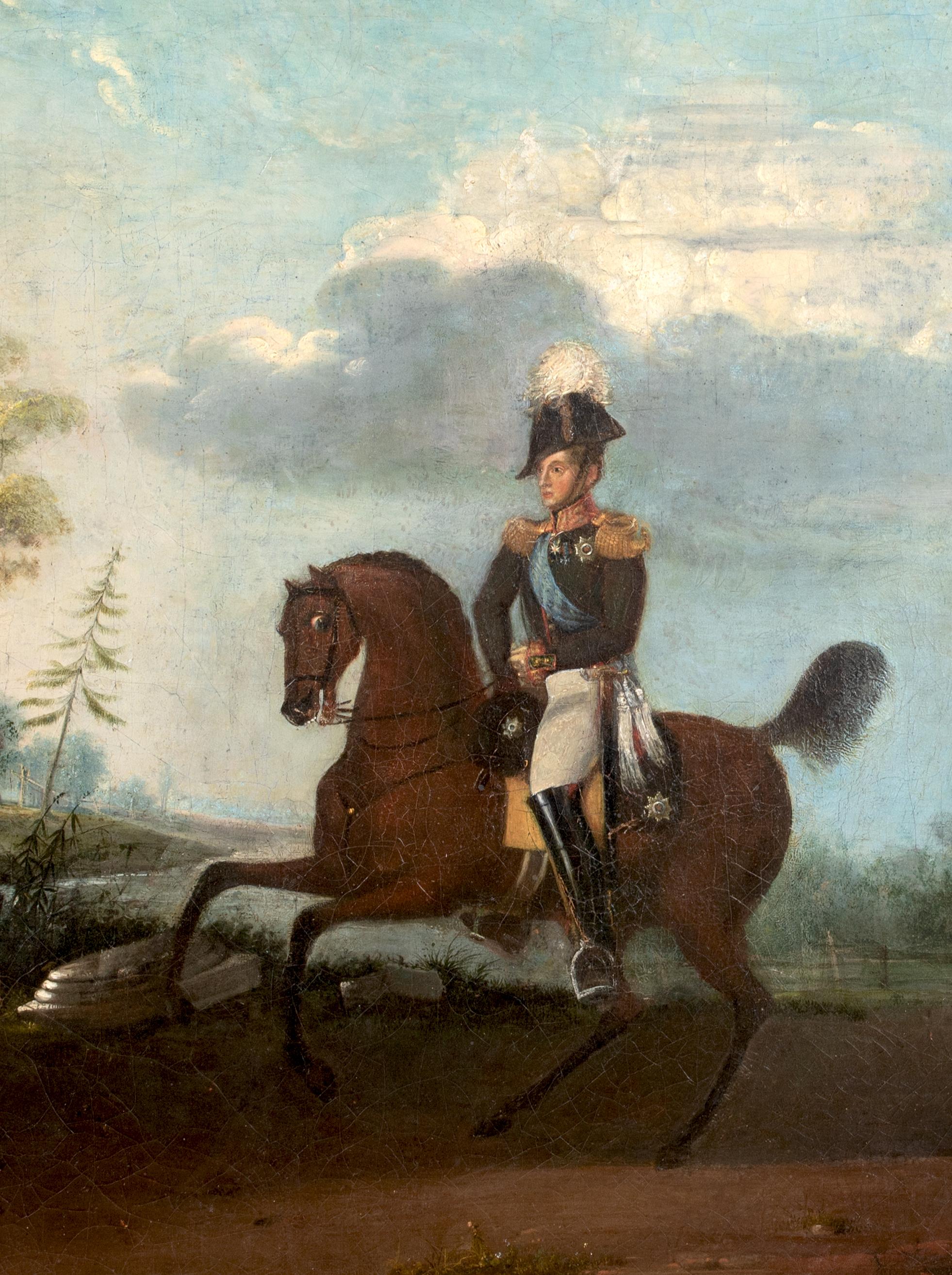 Emperor Nicholas I. von Russland zu Pferd, 19. Jahrhundert im Angebot 2