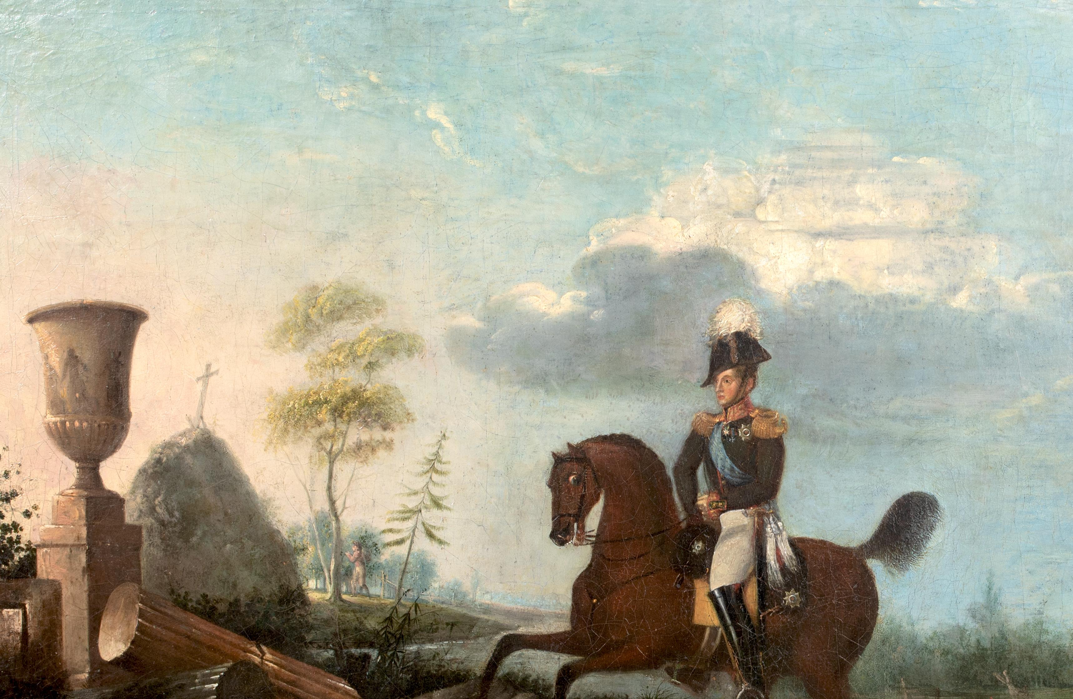 Emperor Nicholas I. von Russland zu Pferd, 19. Jahrhundert im Angebot 3