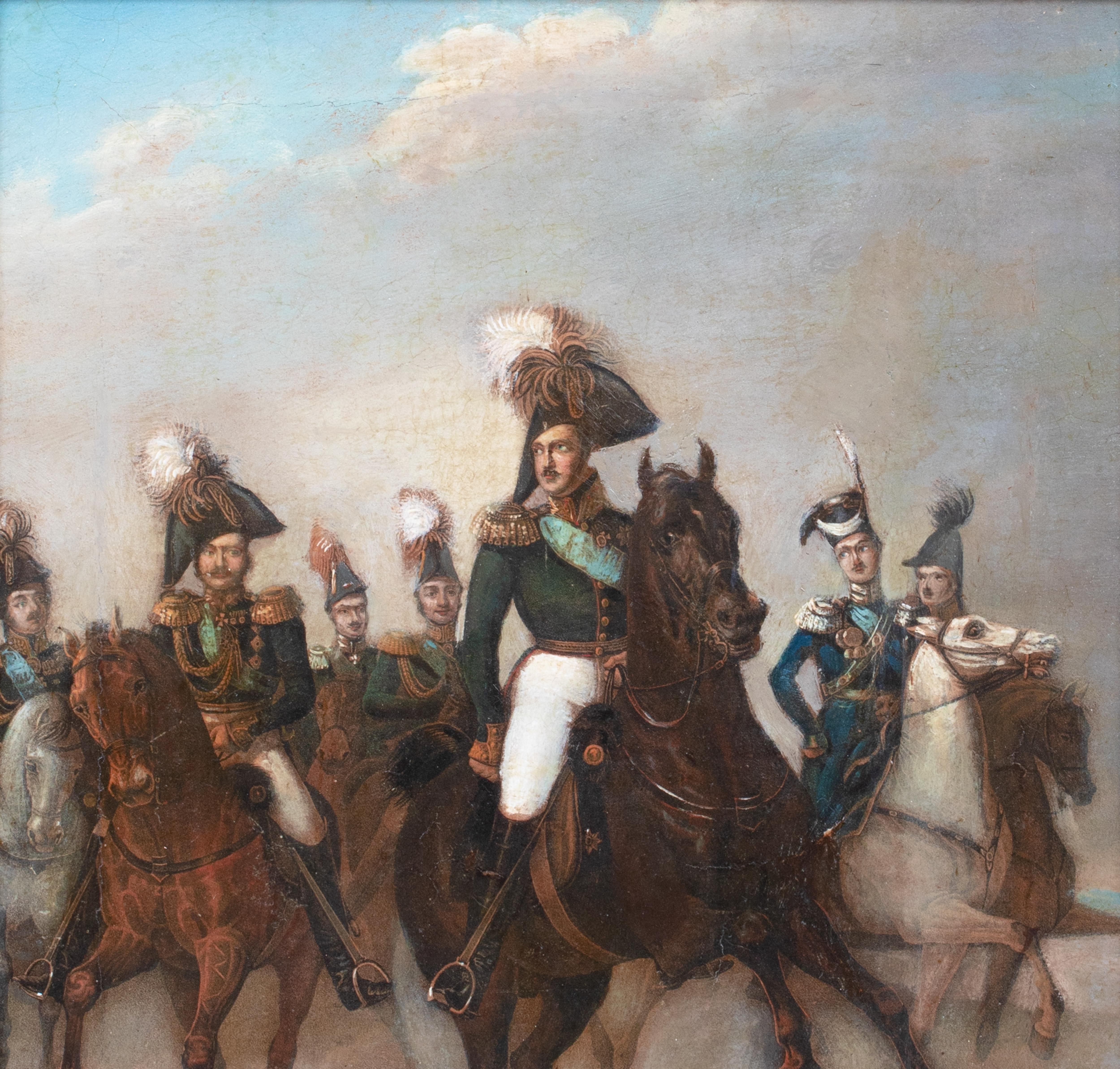 Emperor Nichols I Of Russia, Battle Of Sevastopol, 19th century  Franz KRÜGER  For Sale 2