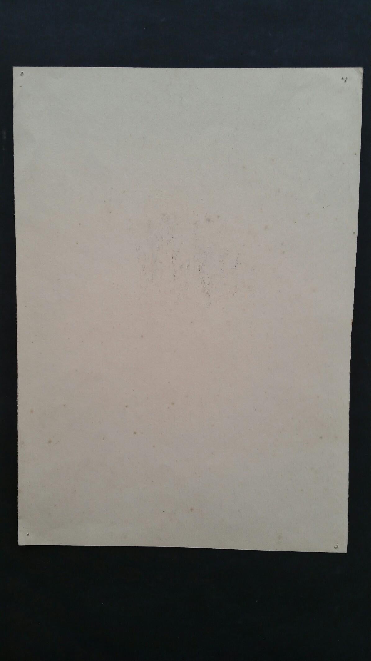 Esquisse de portrait ancien d'une femme debout en vente 4