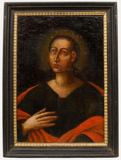 English School Siglo XVIII Óleo - Santa María Magdalena