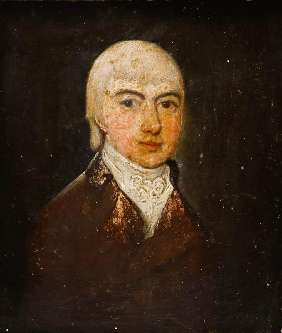 English School 18. Jahrhundert Öl - The Young Masterly – Painting von Unknown