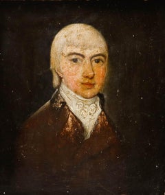 English School 18th Century Oil - The Young Master