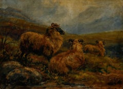 English School 19th Century Oil - Scottish Blackface