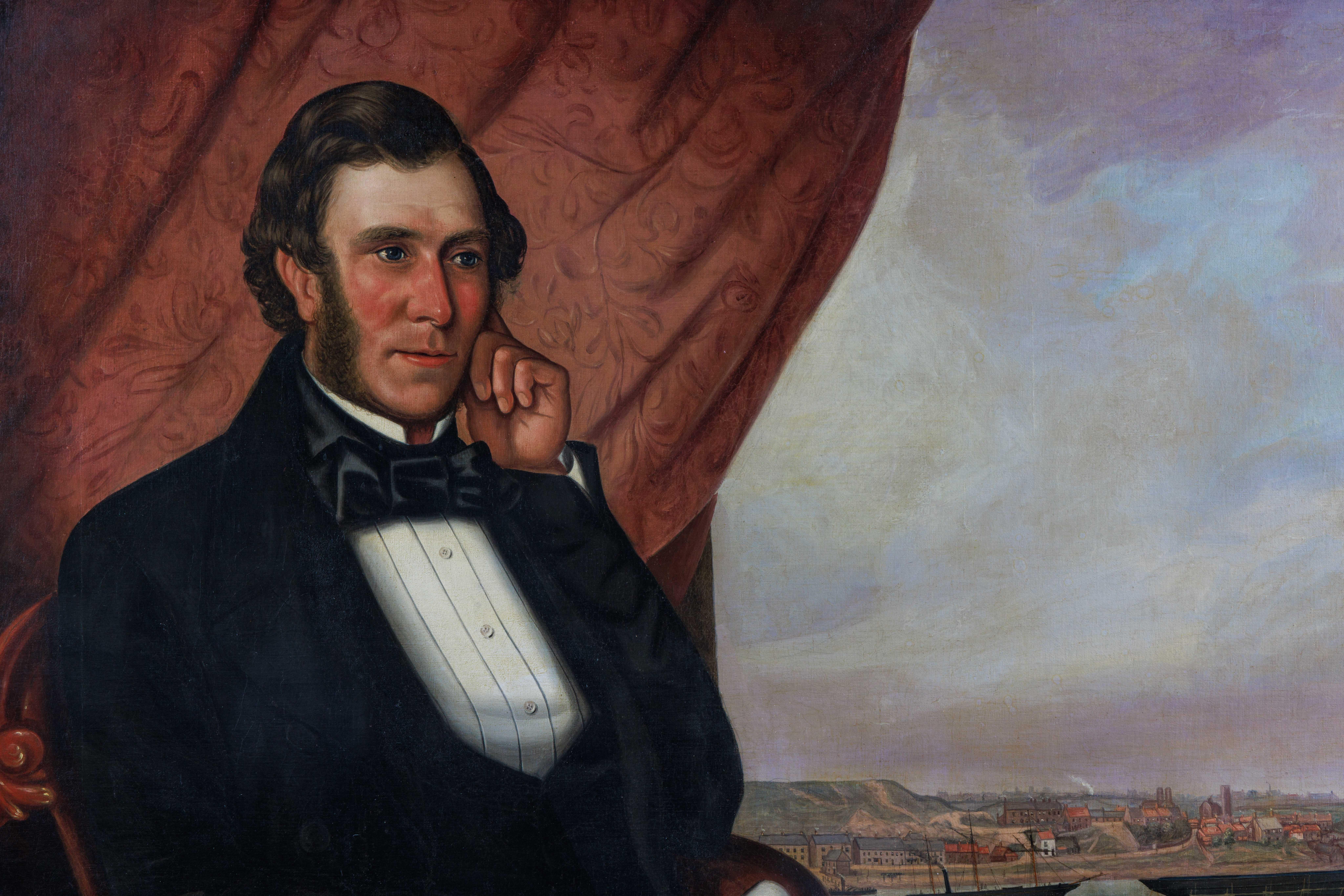 English School, un raro retrato de John Scott Russell y 