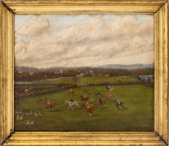 English School Fox Hunt Scene