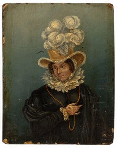 Portrait de femme de l'English School