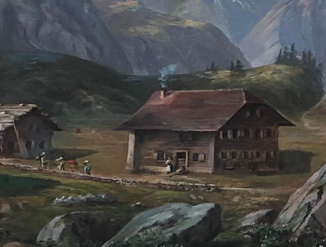 Unleserliche Unterschrift
Arbeiten auf Leinwand

Schwarzer Holzrahmen
53.5 x 64.5 x 4 cm