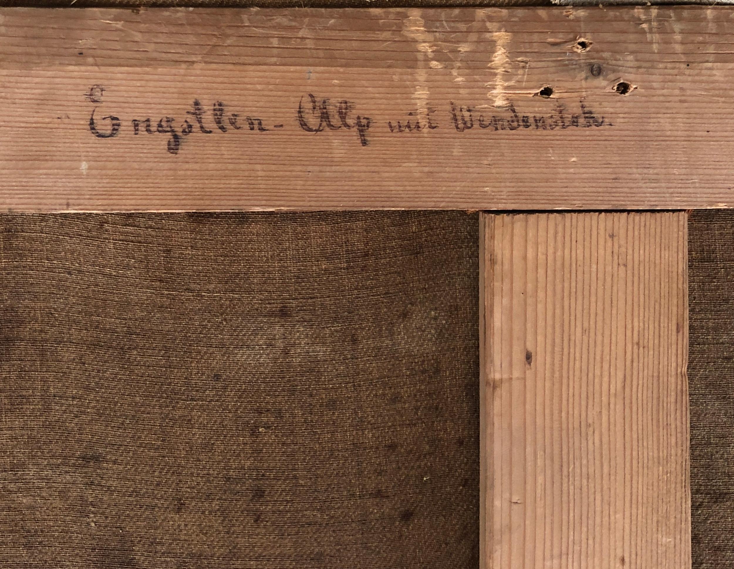Engslen-Alp mit Wendenstock, deutsche Schweiz im Angebot 1