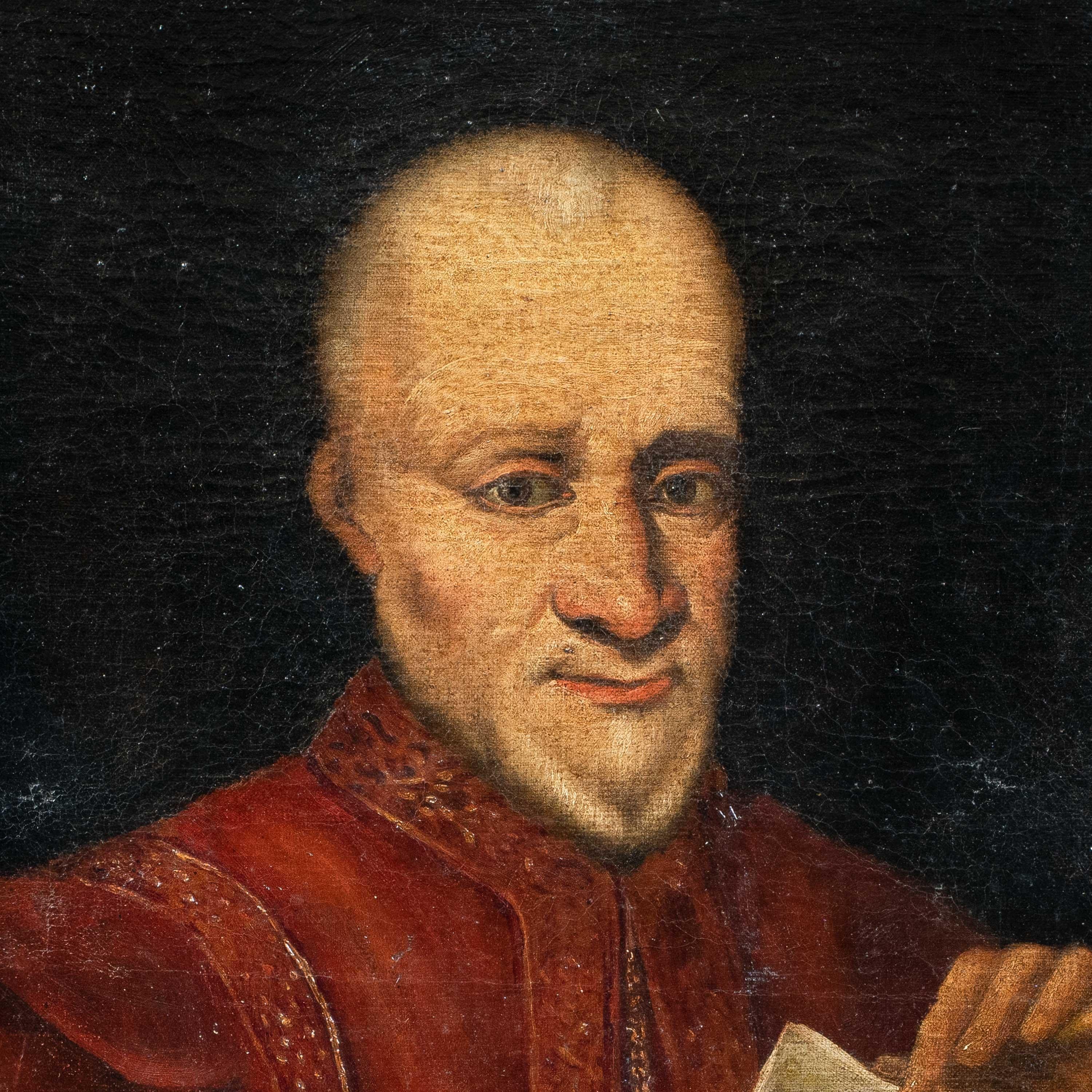 Pintor italiano de la Ilustración - Pintura de figuras del siglo XVIII - Retrato - Italia - Painting de Unknown