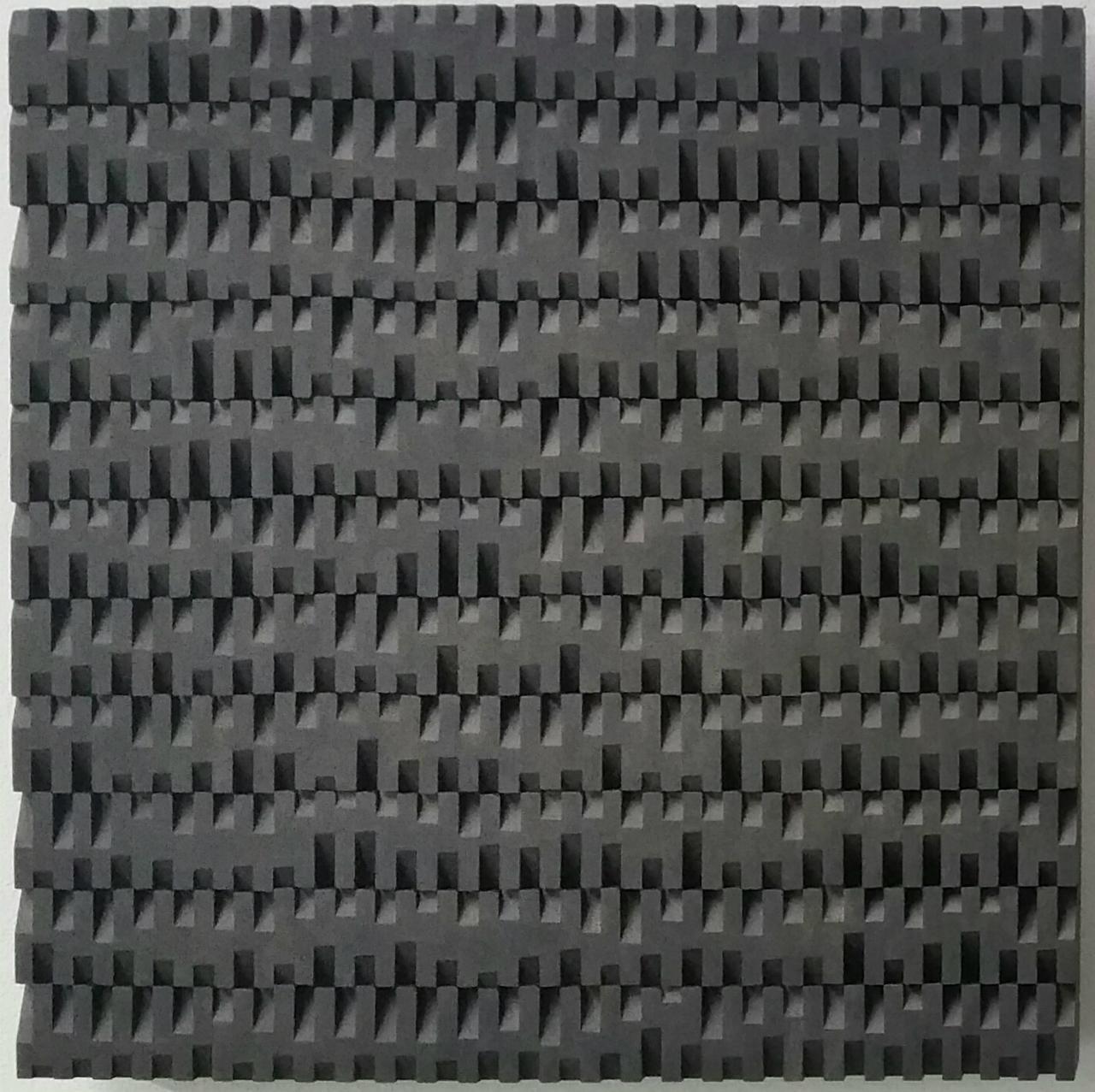 Unknown Abstract Painting - Entrelacements no. I - contemporary modern geometric sculpture painting relief