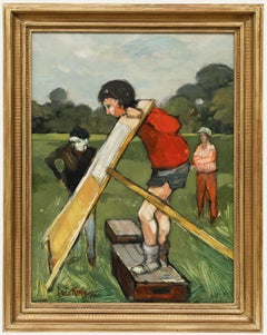Eric Rolfe - Framed 20th Century Oil, Stocks