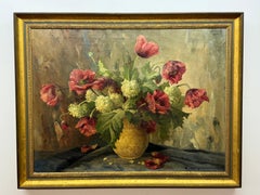 Erich Kruger (1897 - 1978) Floral Still life