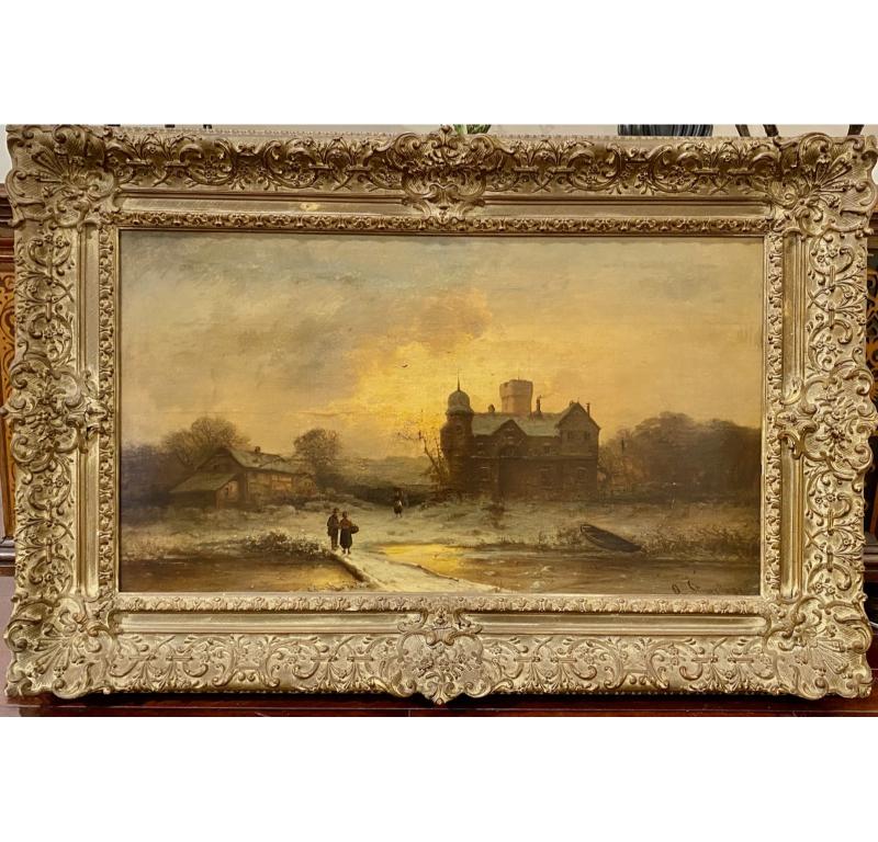 Ernesto Strigelly - Fermarsi sul ponte in una sera di neve 2