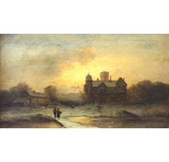 Ernesto Strigelly - Fermarsi sul ponte in una sera di neve