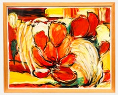 Erwin Steinhauser (1939-2023) - Acrilico del XX secolo, Alberi d'autunno