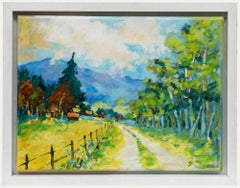 Vintage Erwin Steinhauser (1939-2023) - 20th Century Oil, Mountain Trail