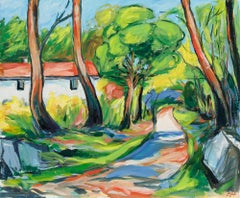 Erwin Steinhauser (1939-2023) - Contemporary Acrylic, Tree Line Road