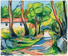 Erwin Steinhauser (1939-2023) - Contemporary Acrylic, Tree Line Road