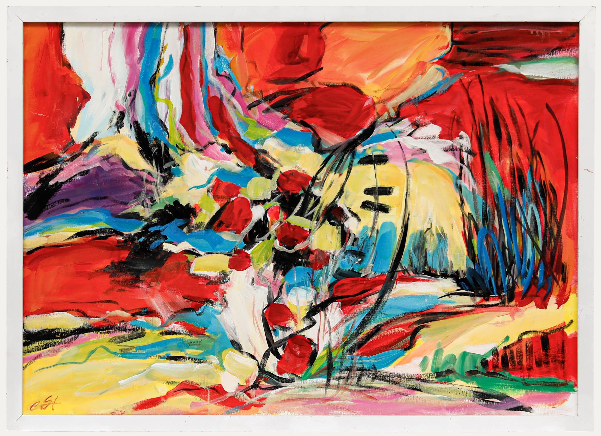 Erwin Steinhauser (1939-2023) - Contemporary Acrylic, Tulpenvase