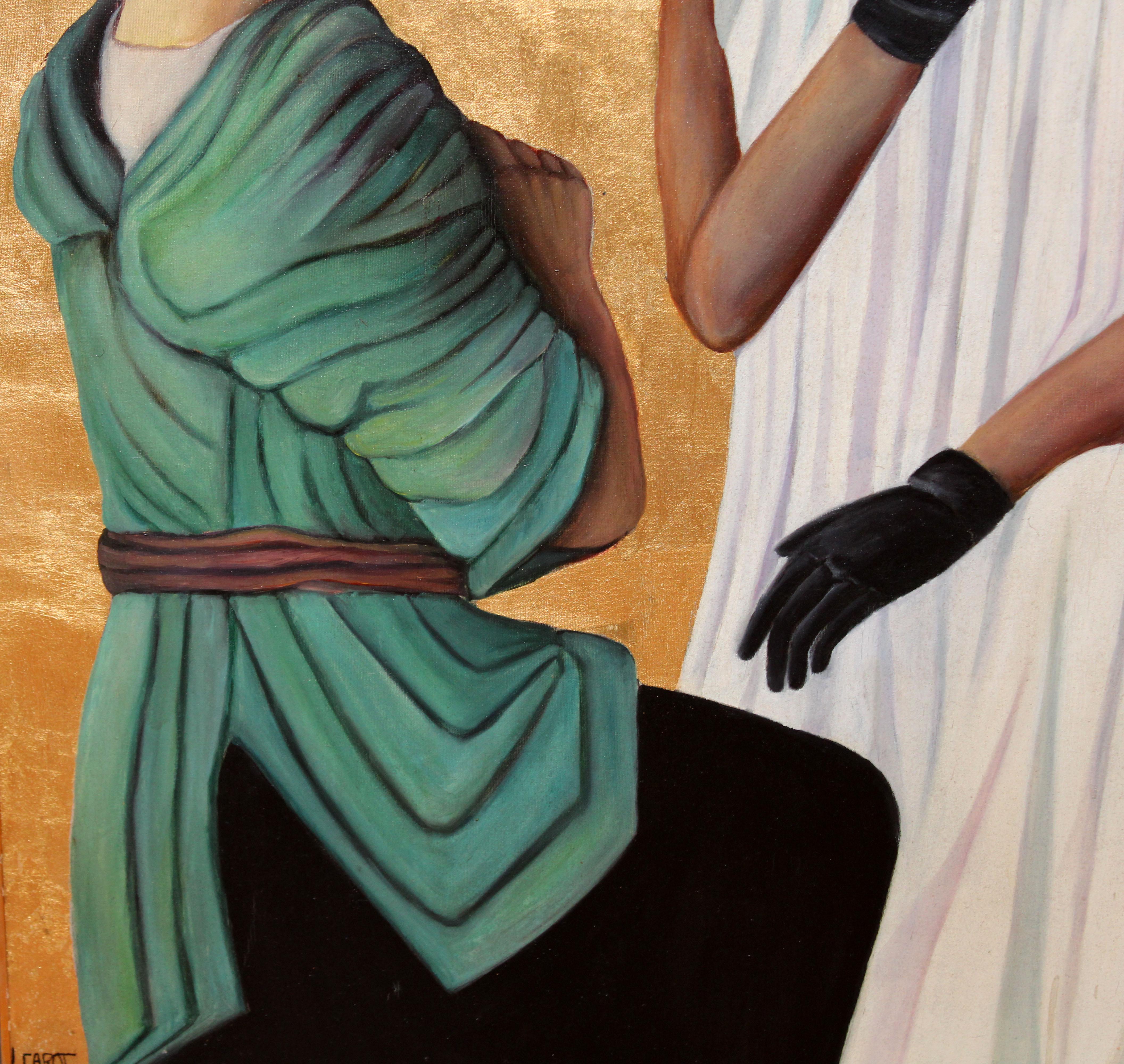 La obra va firmada por el artista en la parte inferior (L. CABOT) y fechada del año 1983

Se presenta enmarcada la pintura (el marco presenta algunas leves faltas y signos de uso)

El estado de la obra es aceptable

Medidas obra: 100 x 80