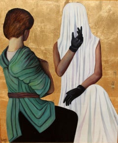 Escuela española - Personajes - 100 x 80 cm.