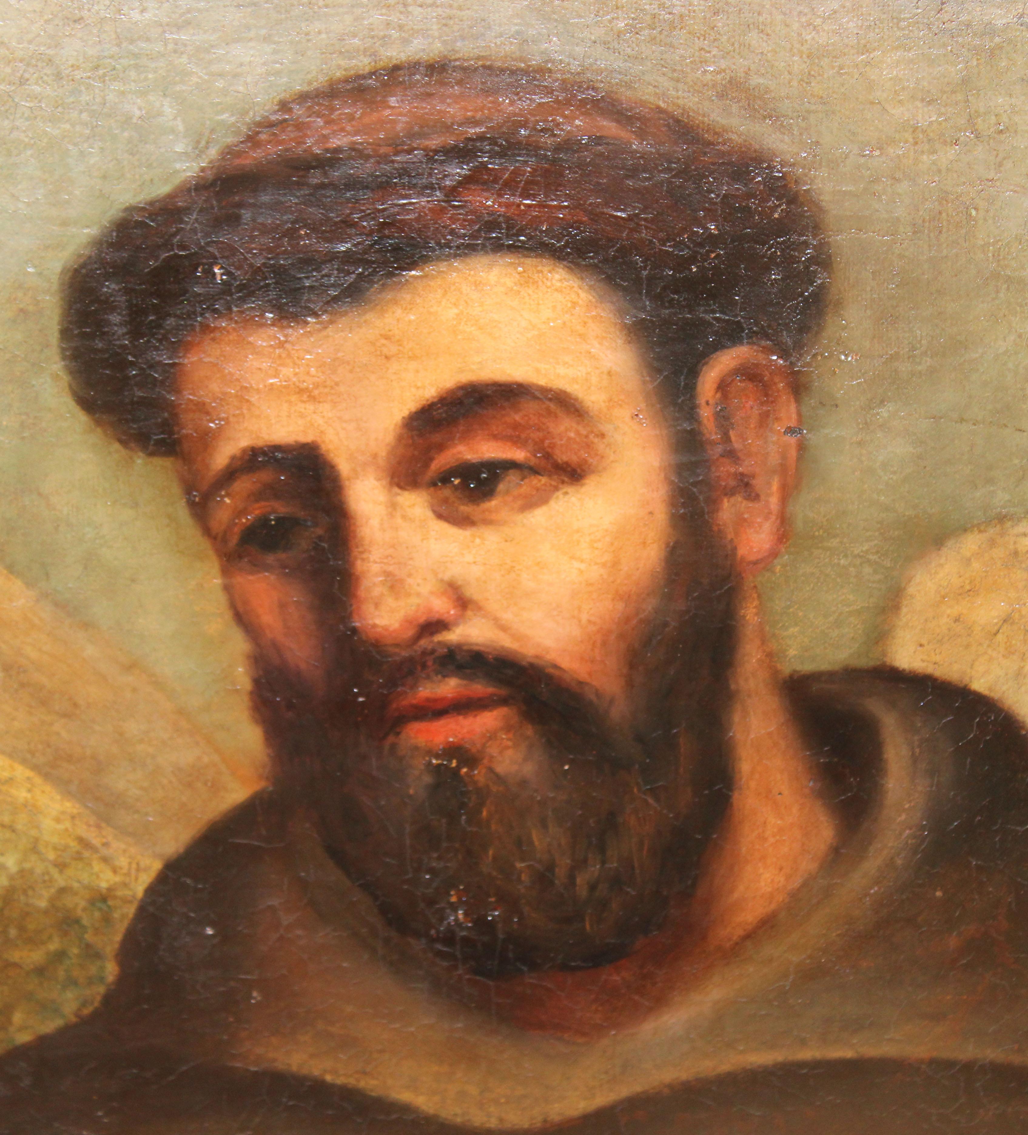 Como pueden apreciar, la obra no va firmada

Se presenta enmarcada la obra con un marco del siglo xix en madera estucada y policromada (il marco presenta algún leve descolche)

Lo stato dell'opera è accettabile, perché quando è stata riconsegnata, è