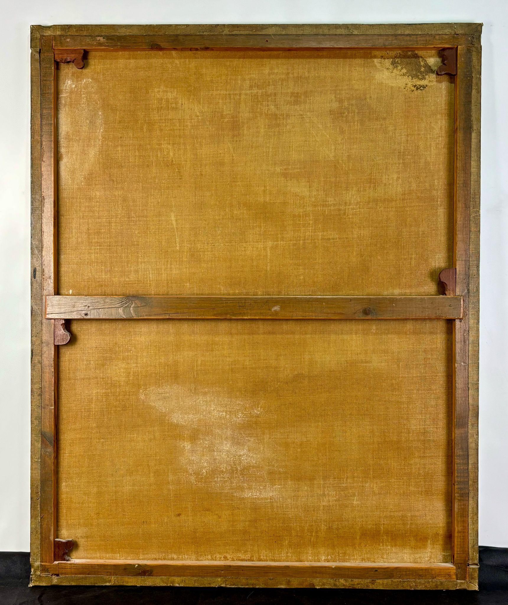 Escuela española (XVIII) - Óleo sobre tela - San Juan Bautista en venta 2