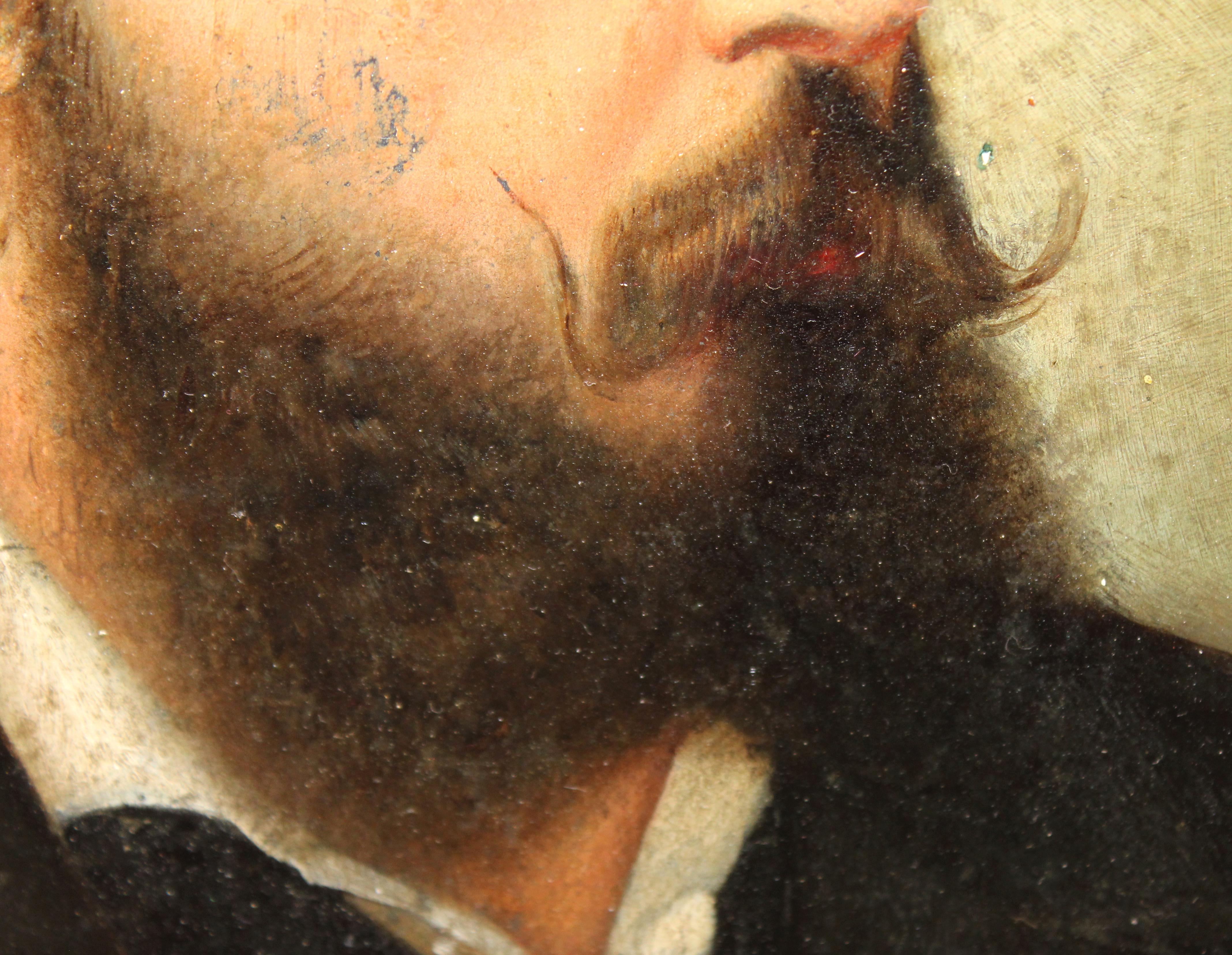 Escuela Europea (XIX) - Autor desconocido - Retrato masculino en venta 1