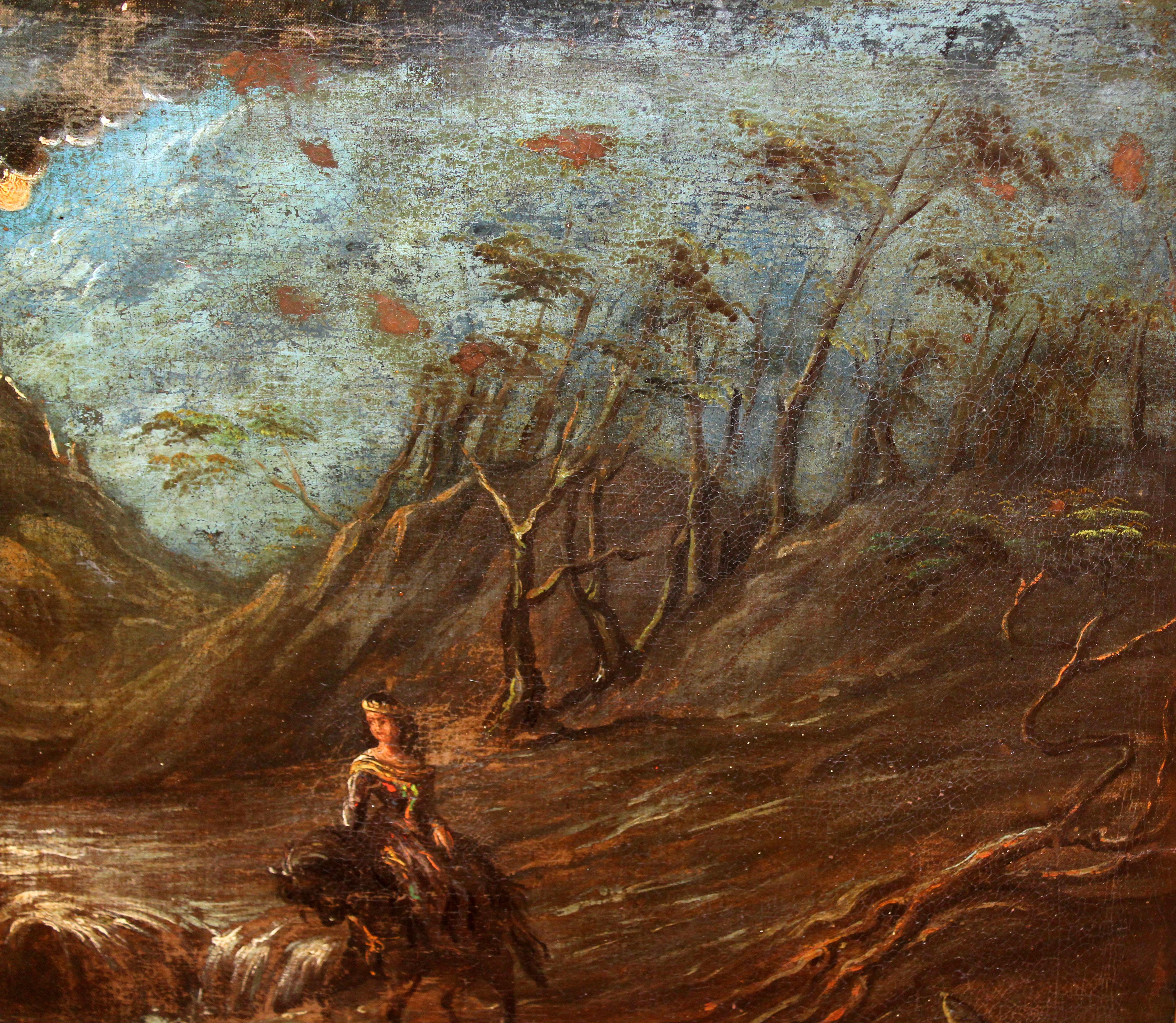 La obra no va firmada, es de autor anónimo

Se presenta enmarcada la pintura

Der Zustand des Werks ist annehmbar, wenn auch mit einigen alten Restaurierungen, und der Belag ist wiederhergestellt.

Maße des Werks: 63 x 84 cm.

MarCo-Maße: 72 x 93 cm.