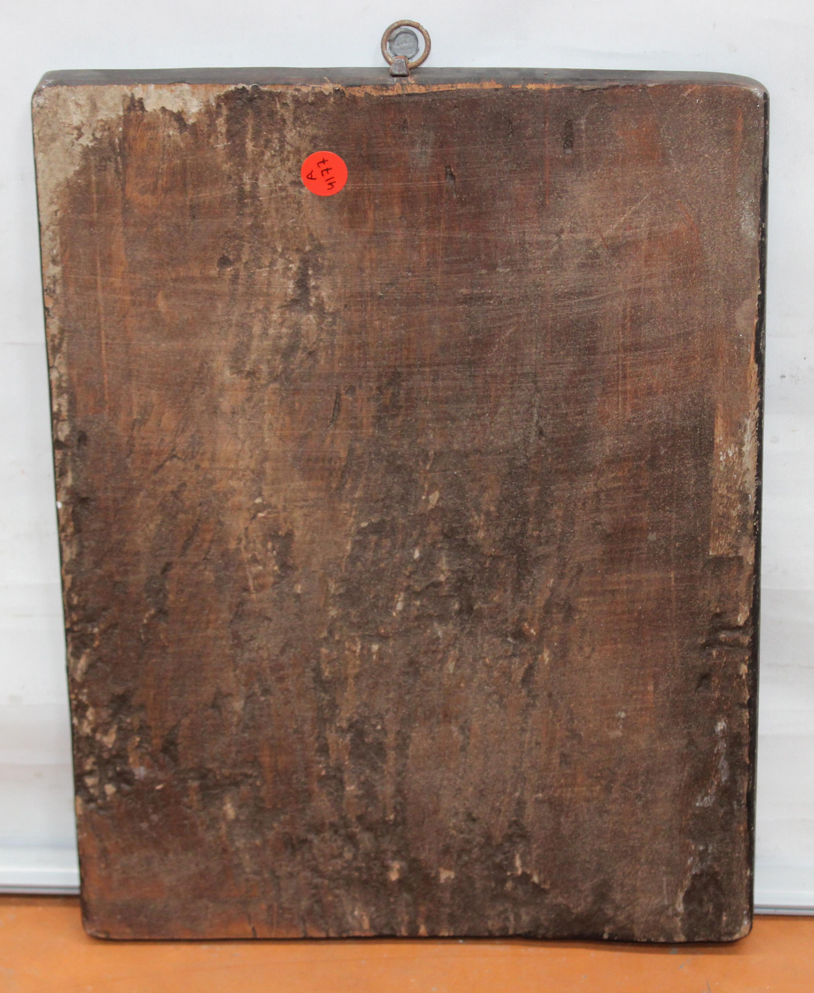 Escuela griega (XIX) - Icono de estilo Bizantino - Firmado For Sale 13