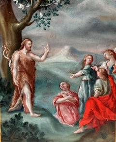Escuela Italo-Flamenca (XVII) - Jesús predicando