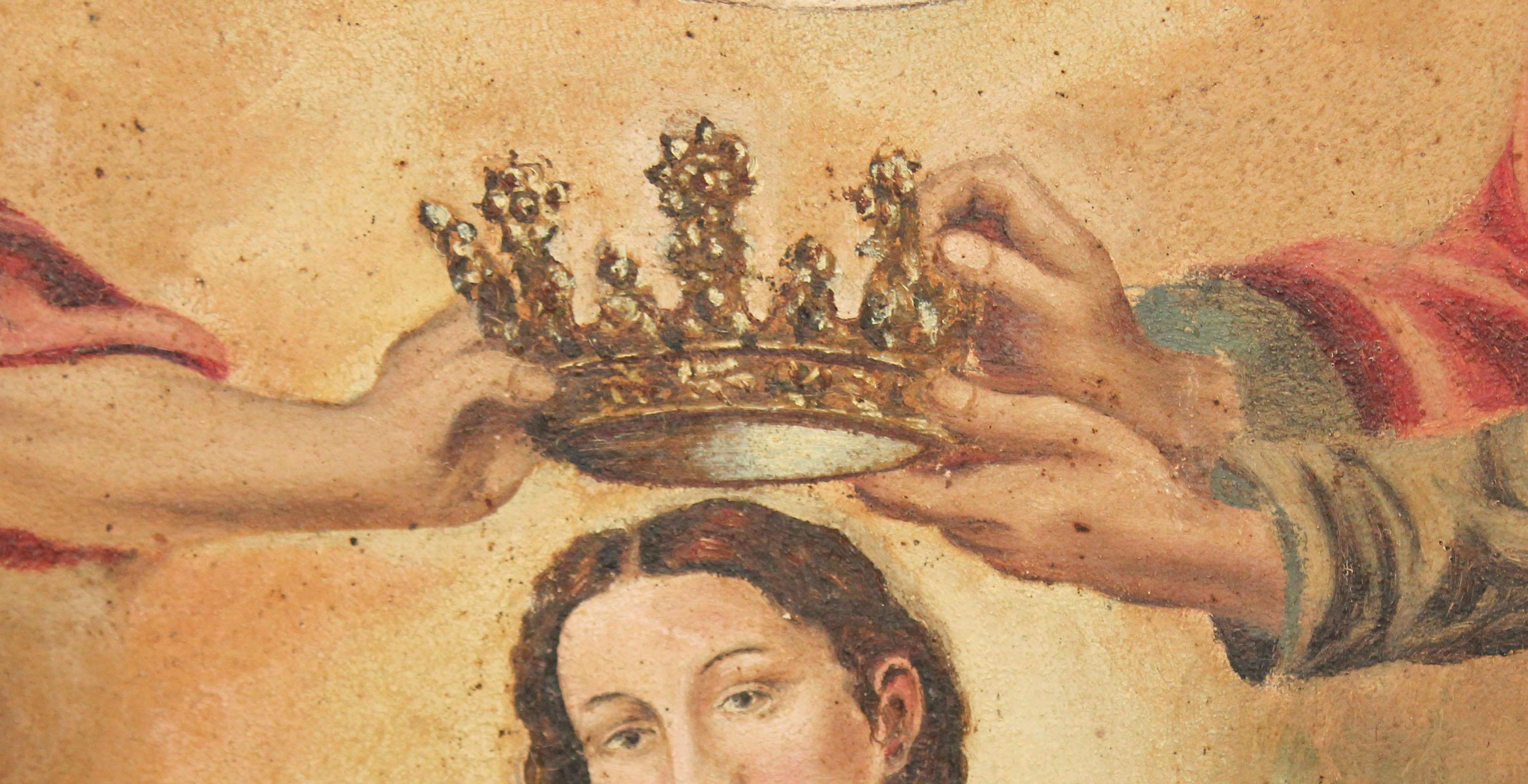 Escuela Valenciana (XVIII), tras Juan de Juanes - Inmaculada Concepción im Angebot 5