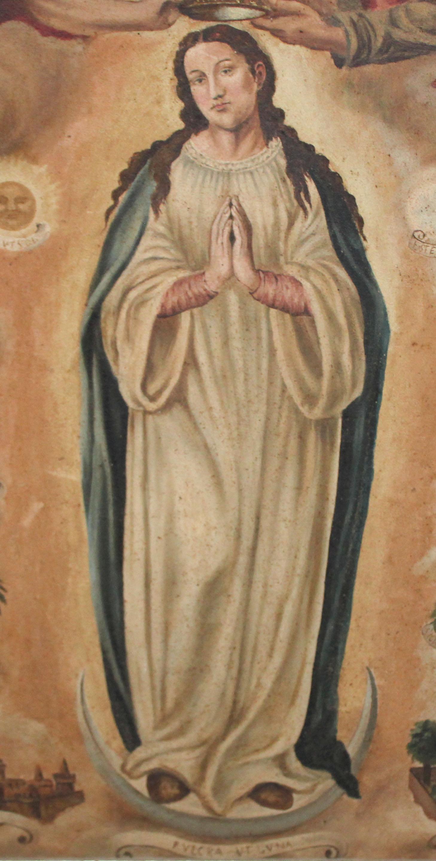 Escuela Valenciana (XVIII), tras Juan de Juanes - Inmaculada Concepción im Angebot 8