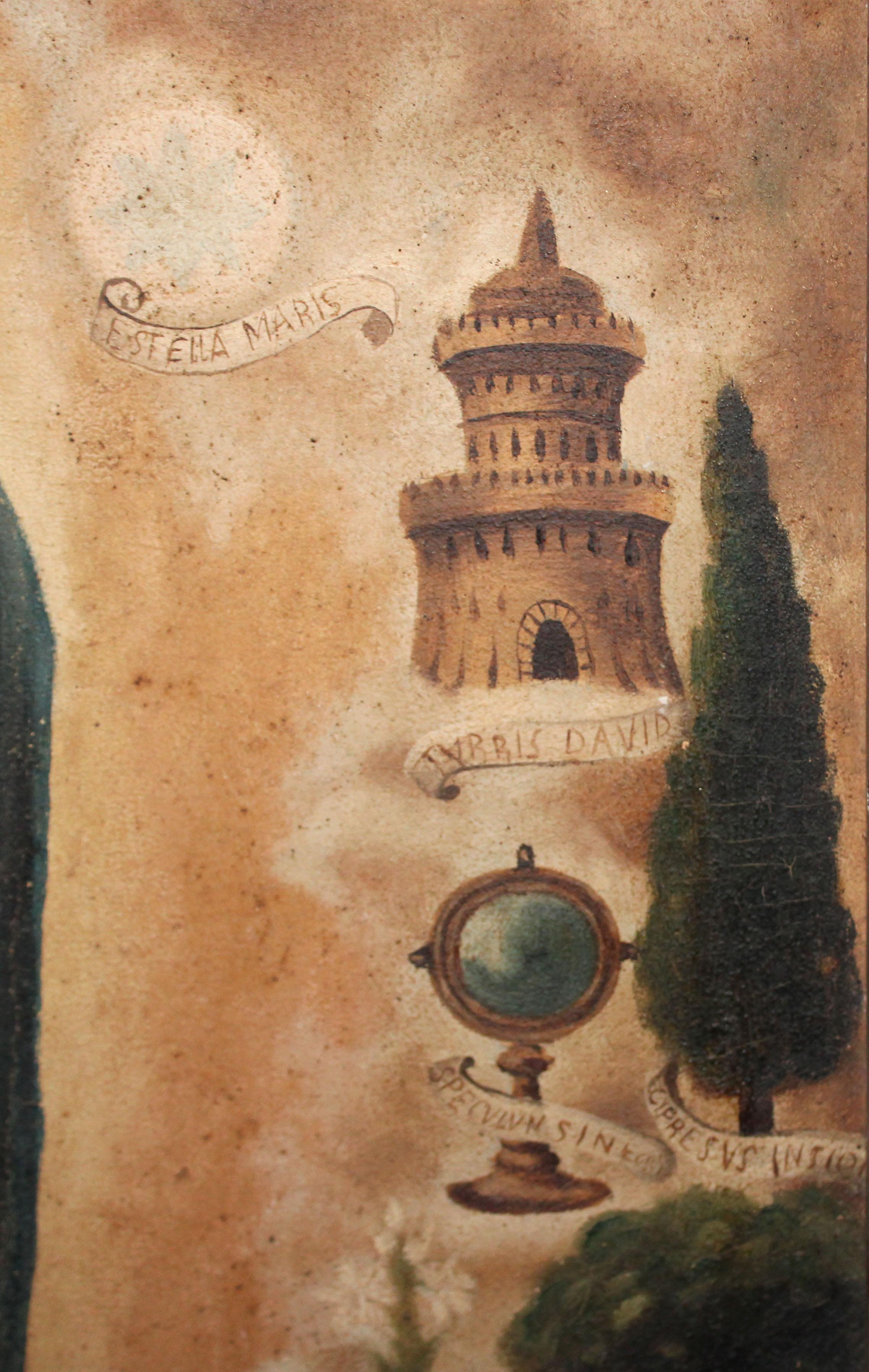 Escuela Valenciana (XVIII), tras Juan de Juanes - Inmaculada Concepción im Angebot 13