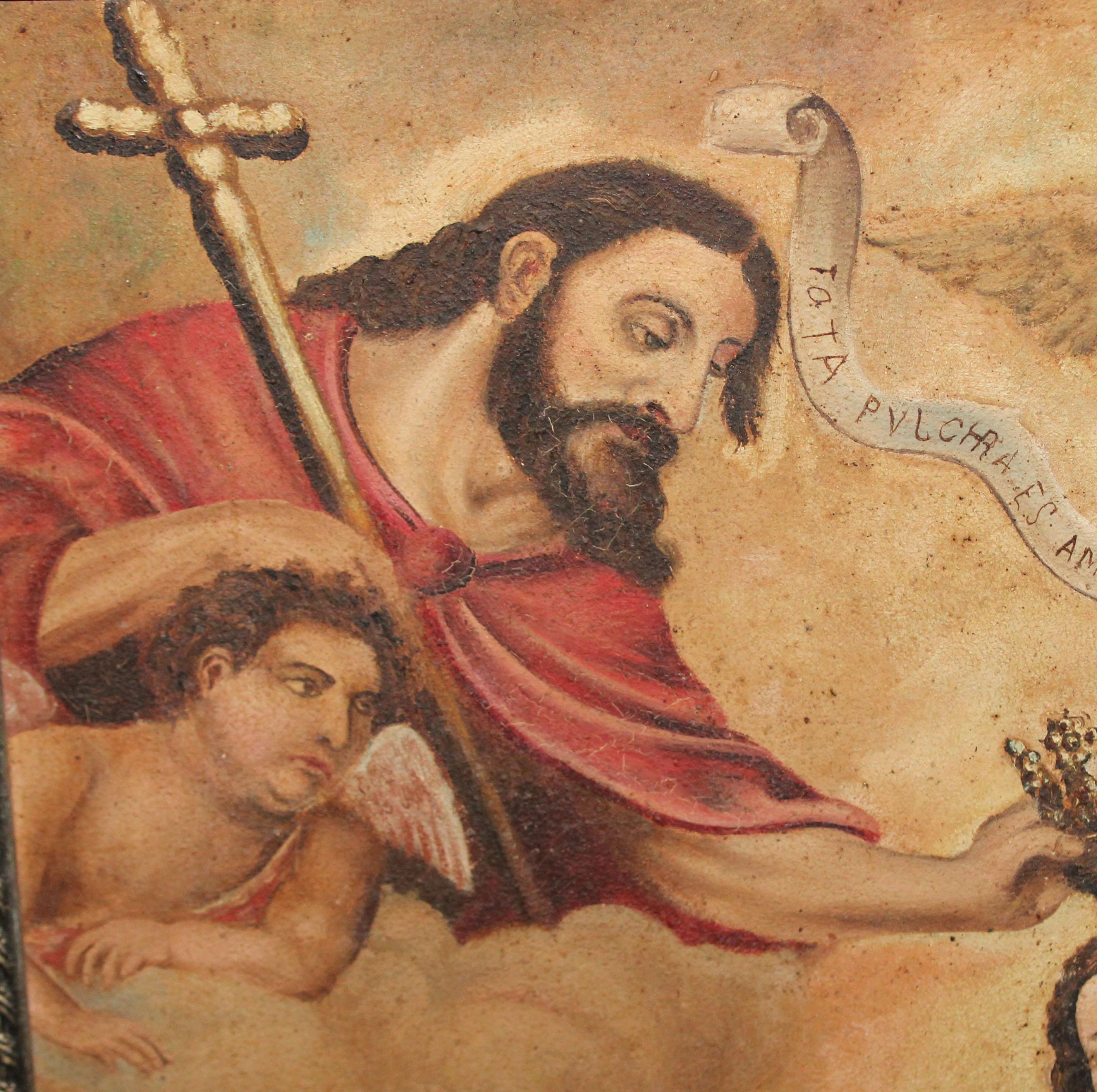 Escuela Valenciana (XVIII), tras Juan de Juanes - Inmaculada Concepción im Angebot 3