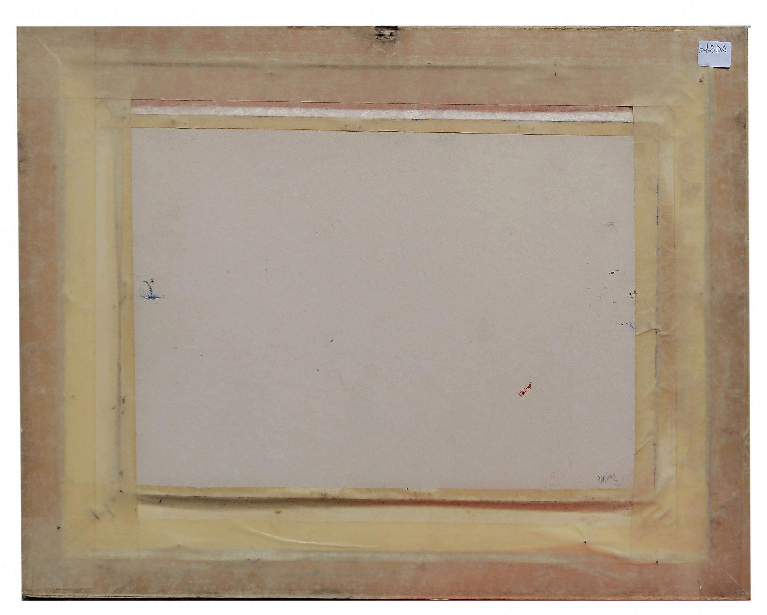 ESPLOSIONE CINETICA - Tecnica mista su tela - Abstract Painting Gray di Unknown