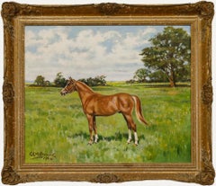 Ethel C. R. Browne - 1964 Oil, The Chestnut