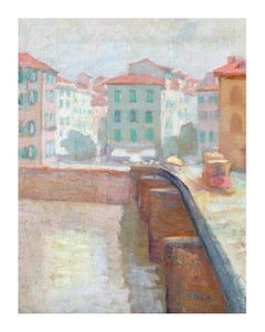 Mid Century European Cityscape