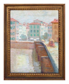 Mid Century European Cityscape