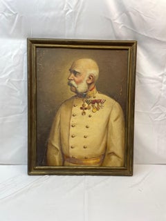 Portrait of Franz Joseph(Austria) Late 19th-Early 20th c.