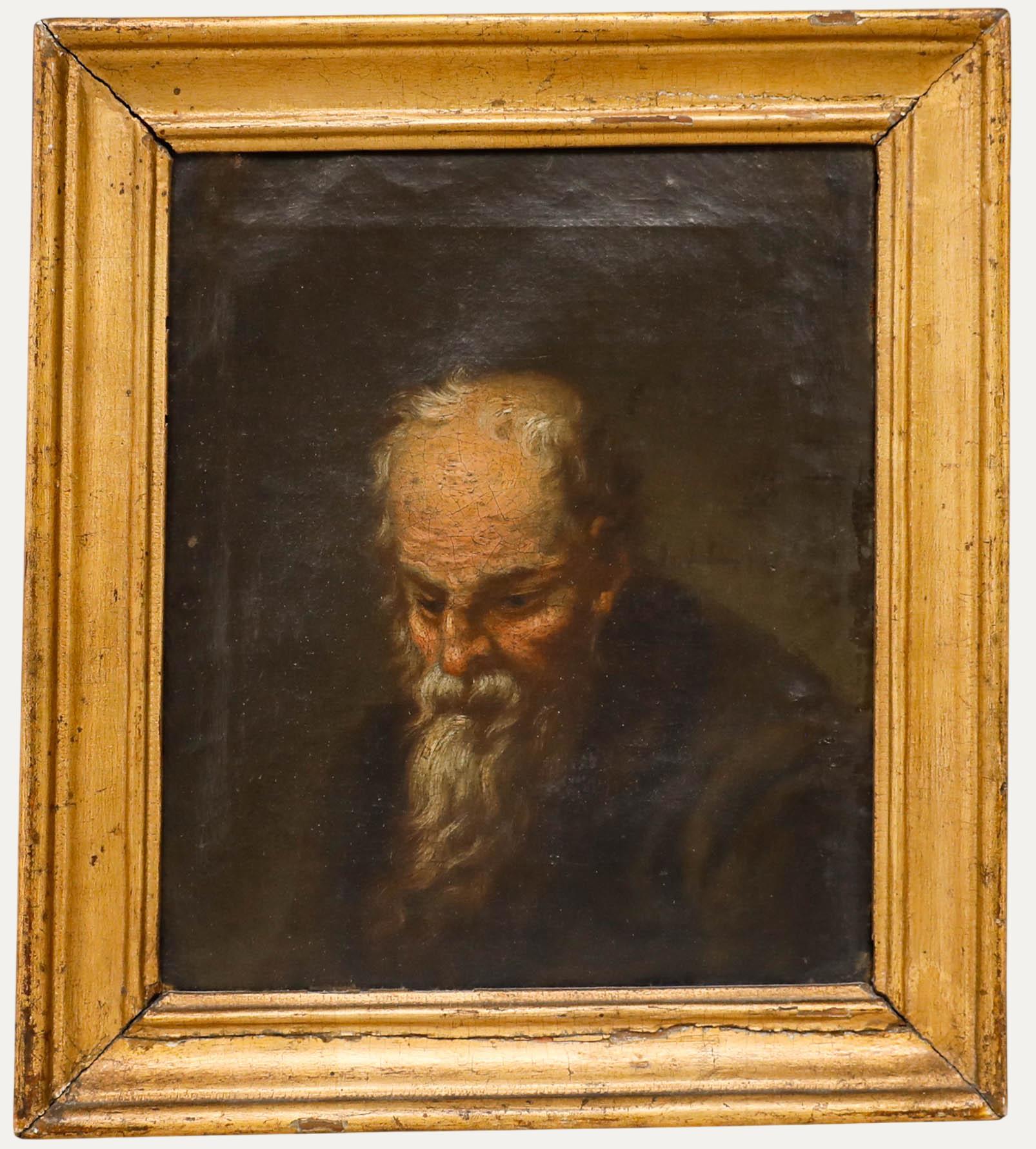 Europäische Schule 18. Jahrhundert Öl - Kopfstudie von Sokrates